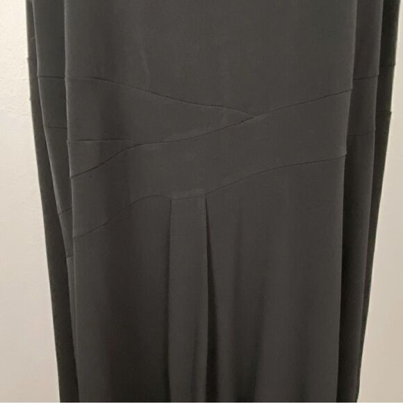 Catherine’s Black Midi Dress Classic Staple Faux Wrap Sleeveless Size 2X‎ - Picture 8 of 11